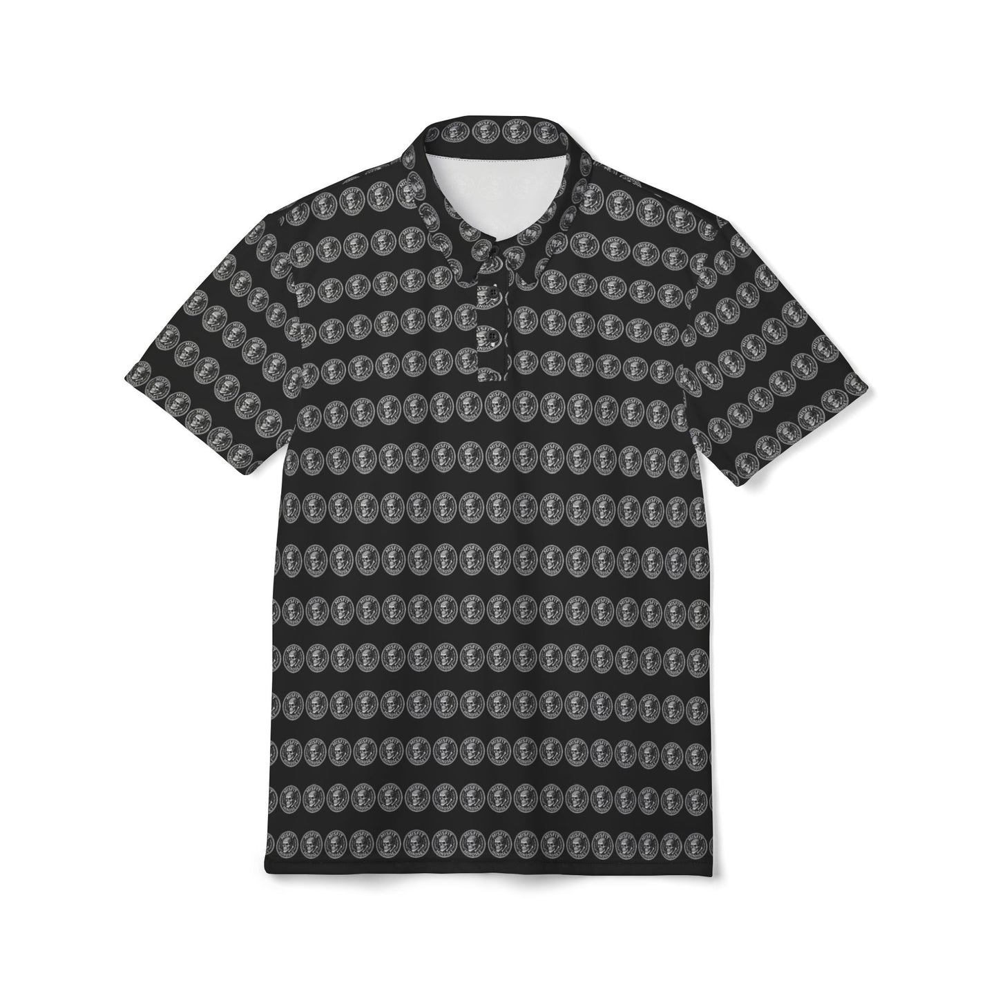 MISFIT MINDSET LOGO POLO (White)