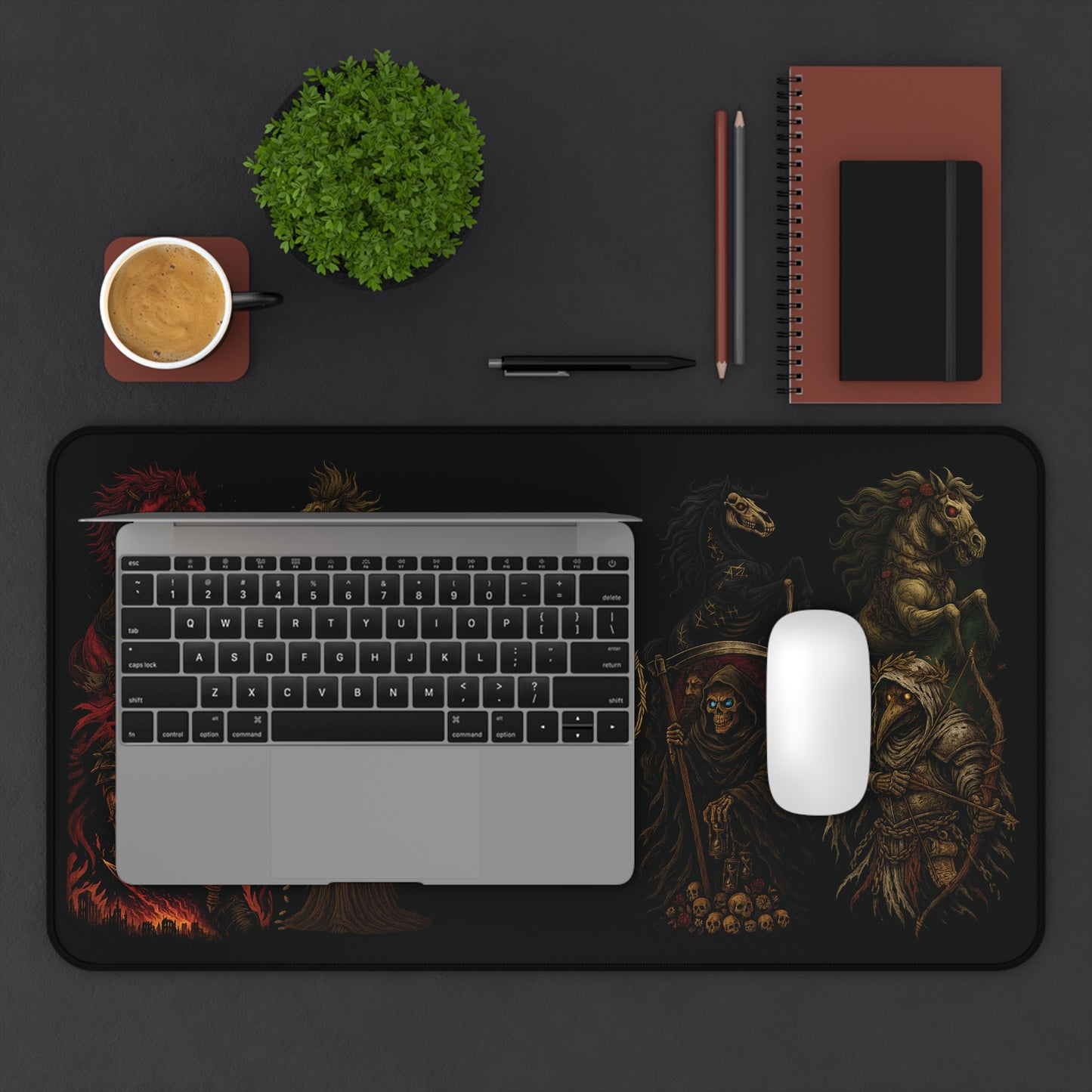Four Horseman Desk Mat