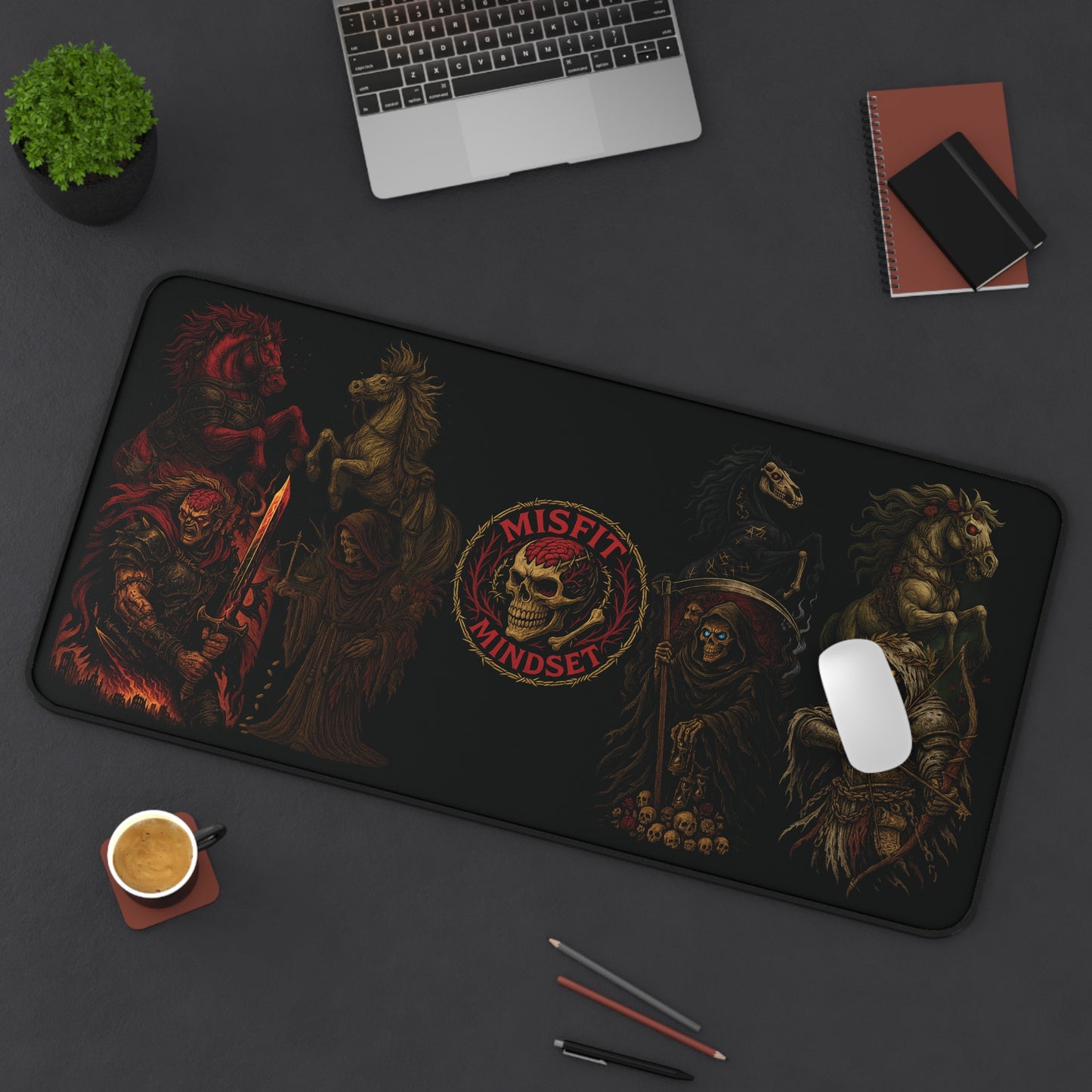Four Horseman Desk Mat