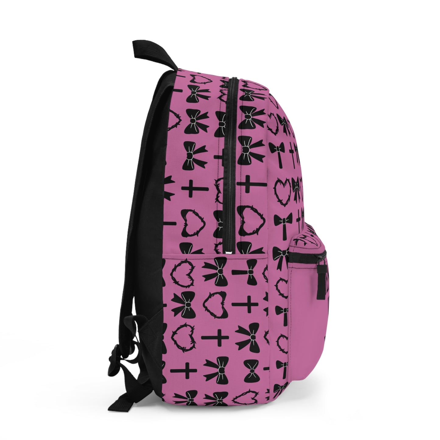 VENOM IN VELVET PINK GOTH BACKPACK