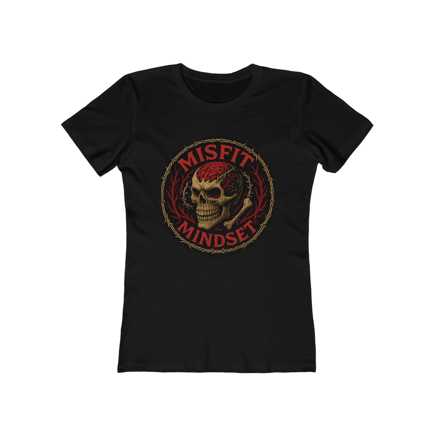 MISFIT MINDSET “BEAUTIFULLY BROKEN” BOYFRIEND TEE