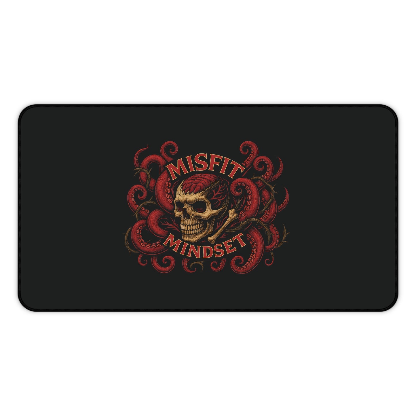 Tentacled Embrace Desk Mat