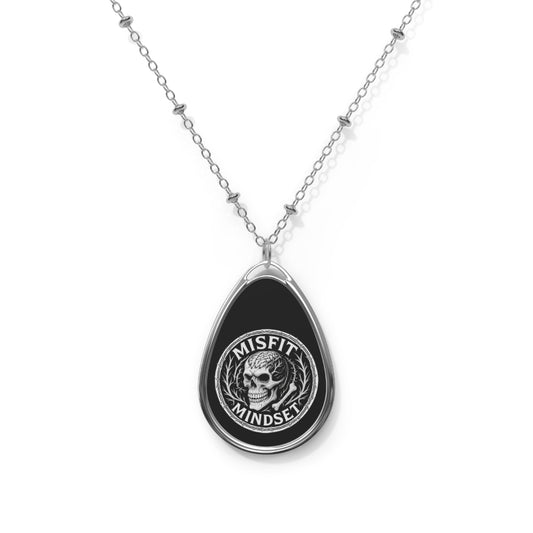 MISFIT MINDSET OVAL NECKLACE