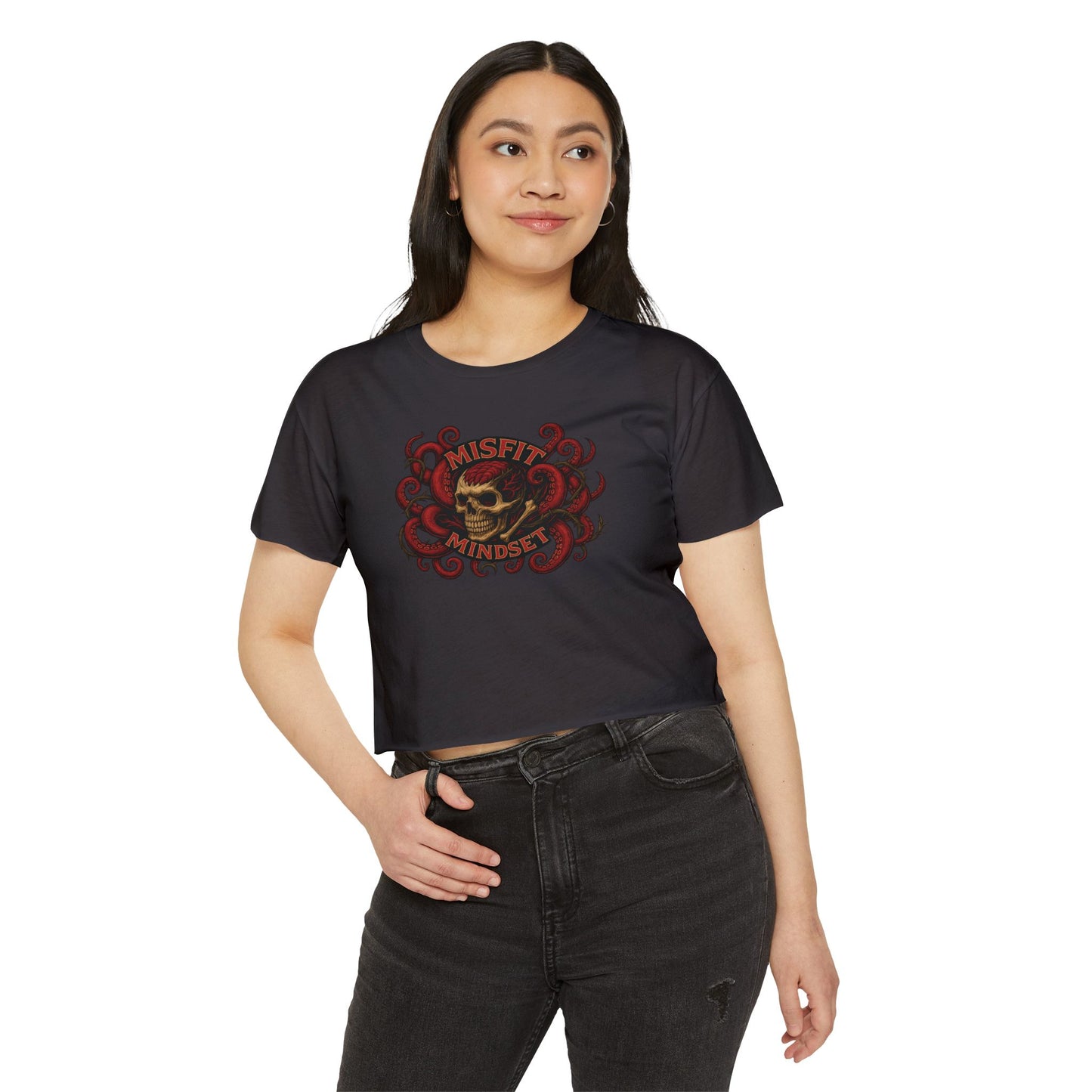 MISFIT MINDSET TENTACLE CROP TOP