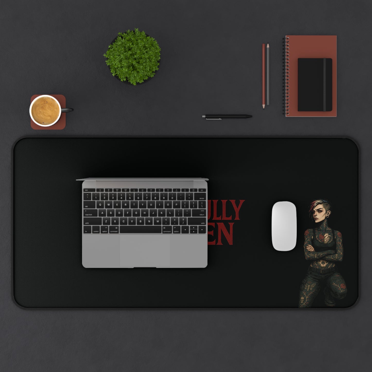 Josie Blackthorn “Beautifully Broken” Desk Mat