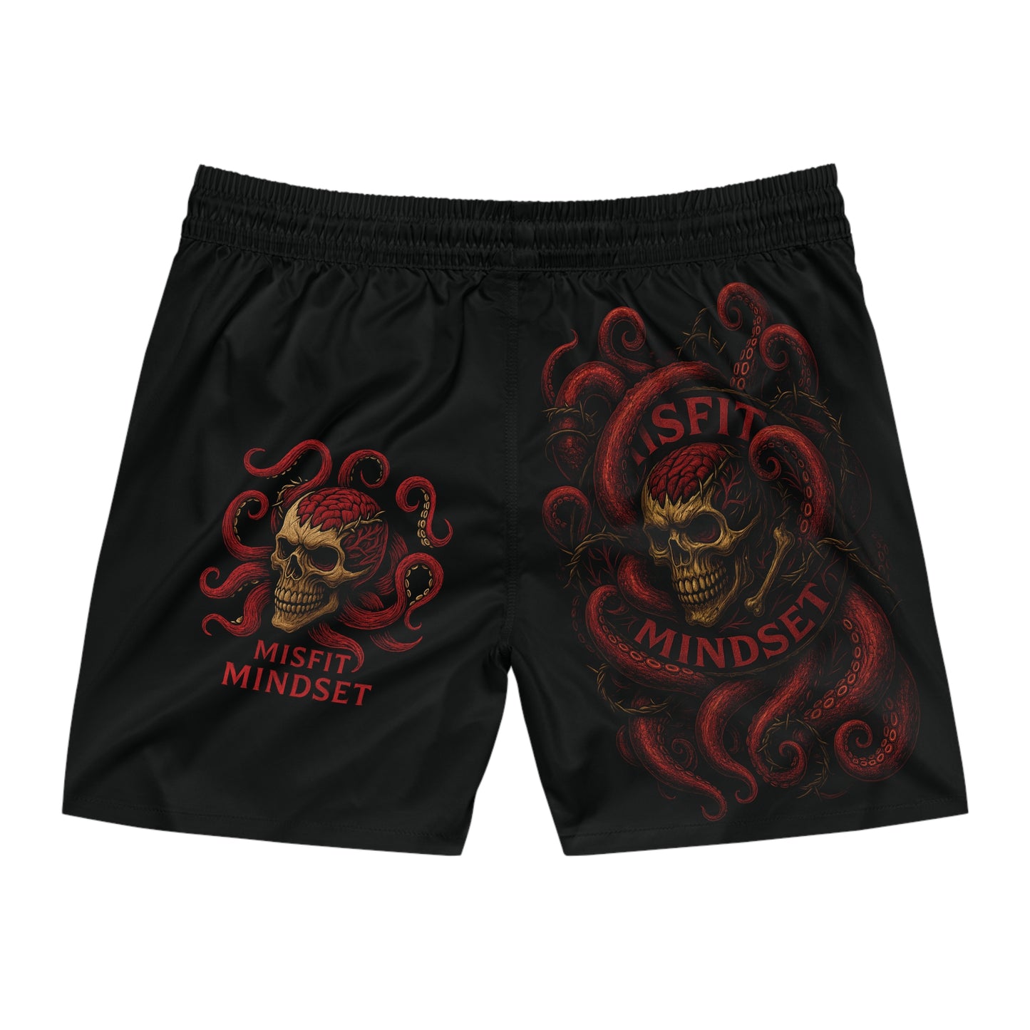 Deadset Drip — Misfit Mindset Men’s Swim Trunks
