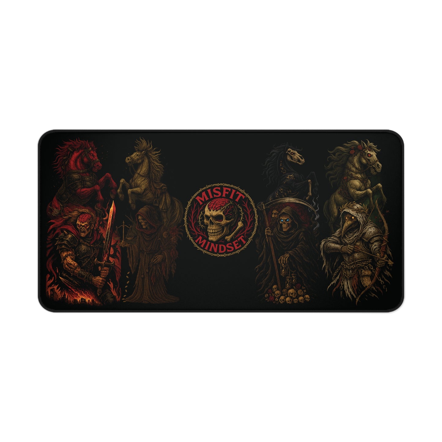 Four Horseman Desk Mat