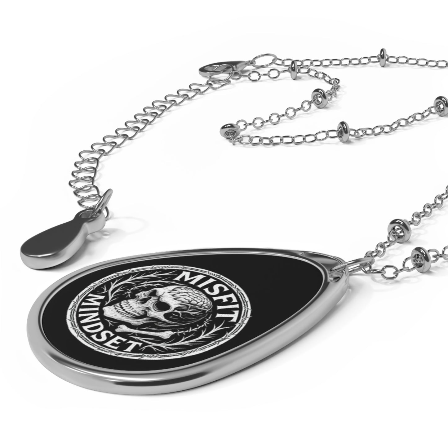 MISFIT MINDSET OVAL NECKLACE